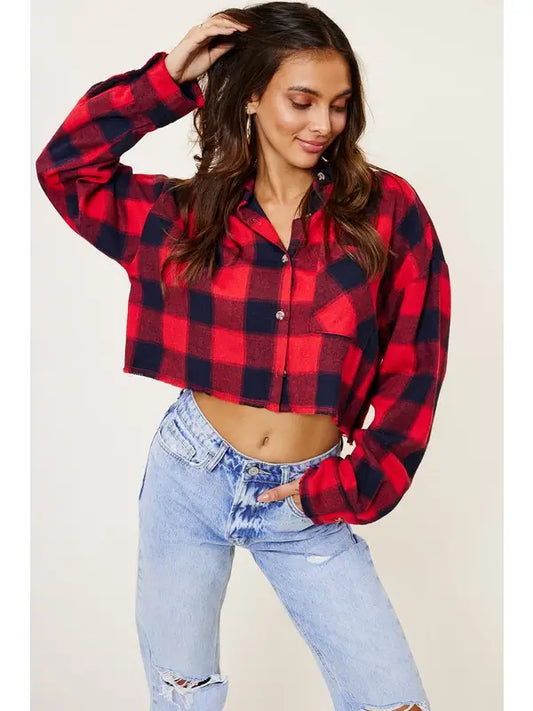 Crop Flannel